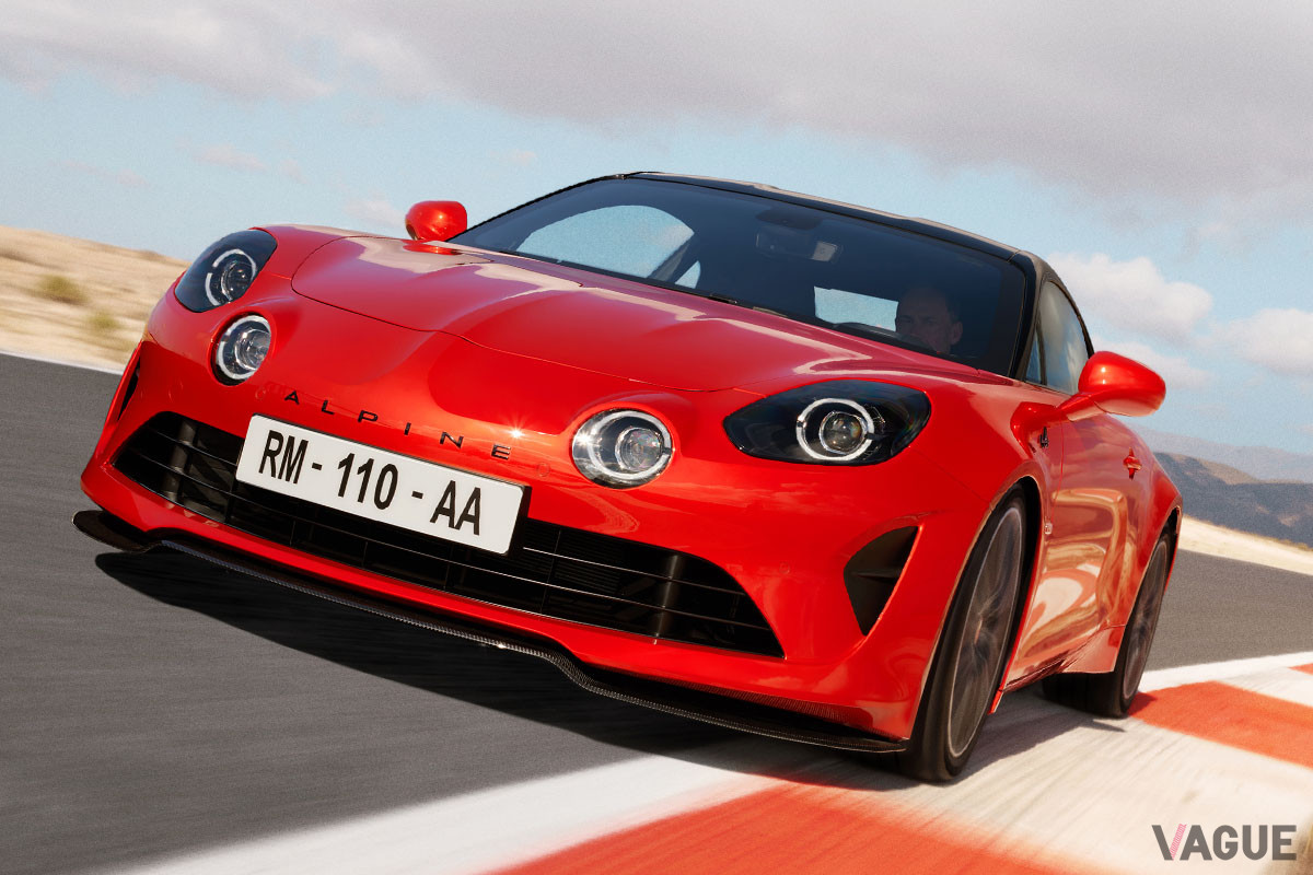 トップモデルとなる「A110 S」は、走りに重点を置いた仕様だ