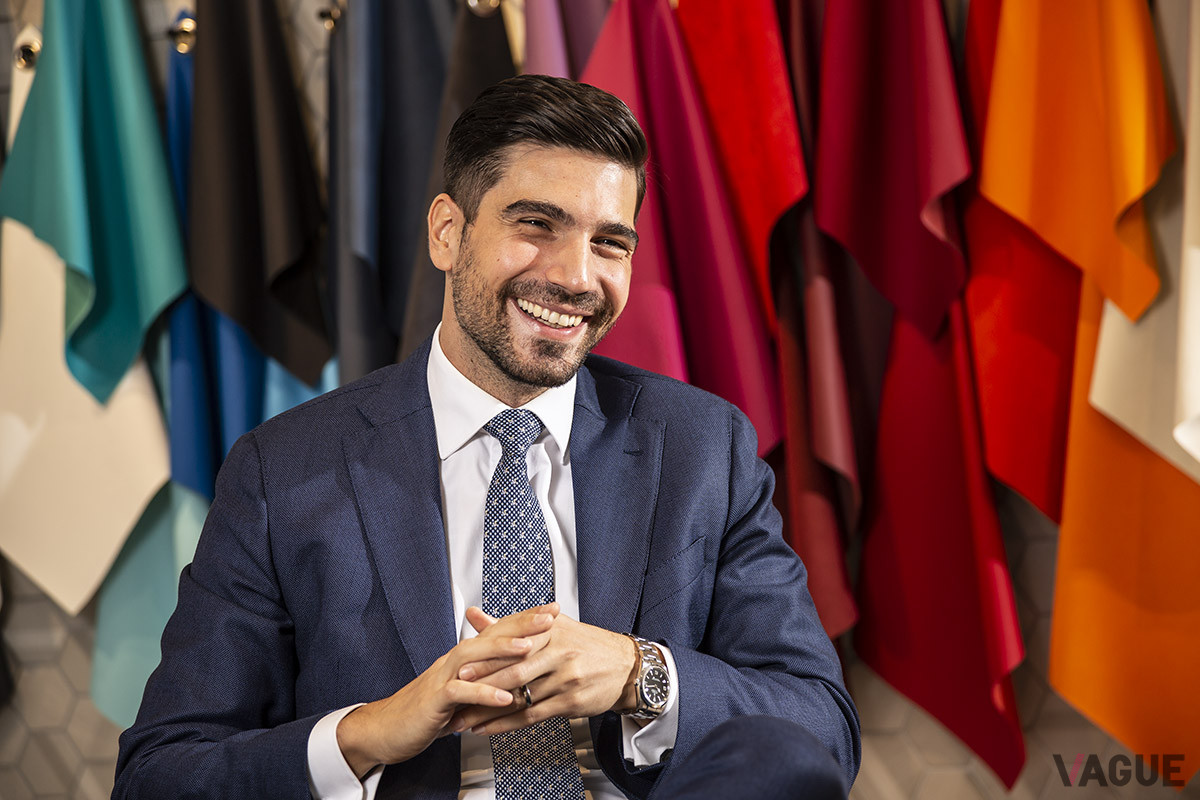 南イタリア出身というダビデ・スフレコラ氏は、とても陽気でフランクにインタビューに応えてくれた