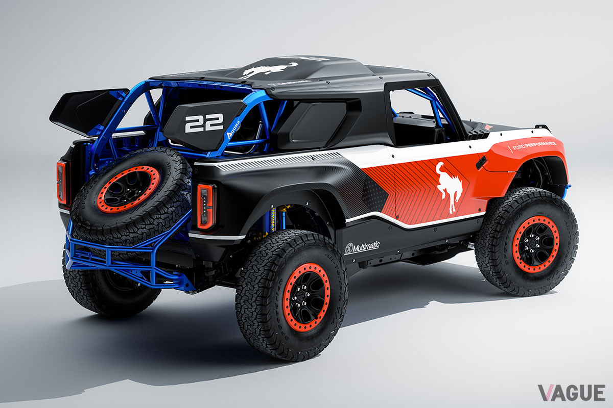 およそ2850万円のデザートレース仕様の「ブロンコDR」