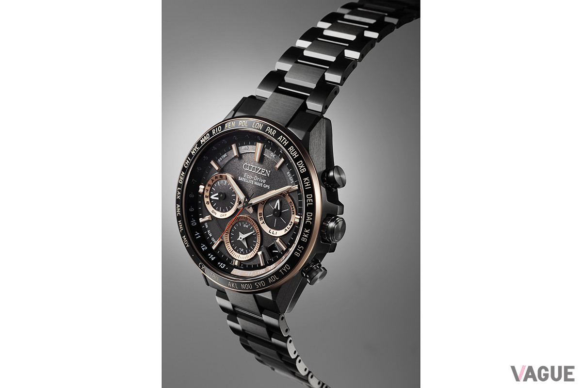 ケースとバンドは軽くて強靭なスーパーチタニウム製