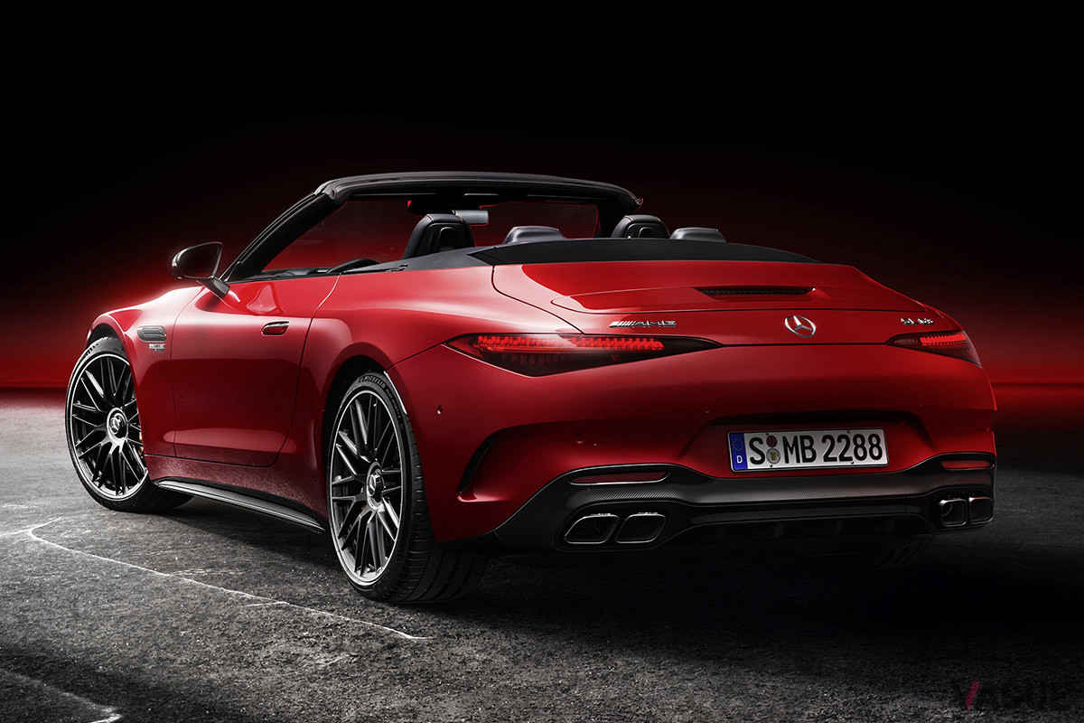 2019年10月28日にワールドプレミアした、メルセデスAMG新型「SL」