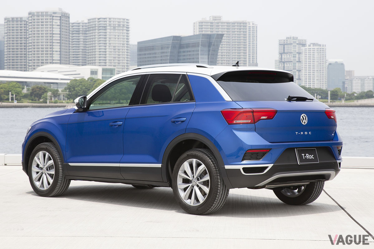 ベースとなるフォルクスワーゲン「T-Roc TDI スタイル デザイン パッケージ」のリア