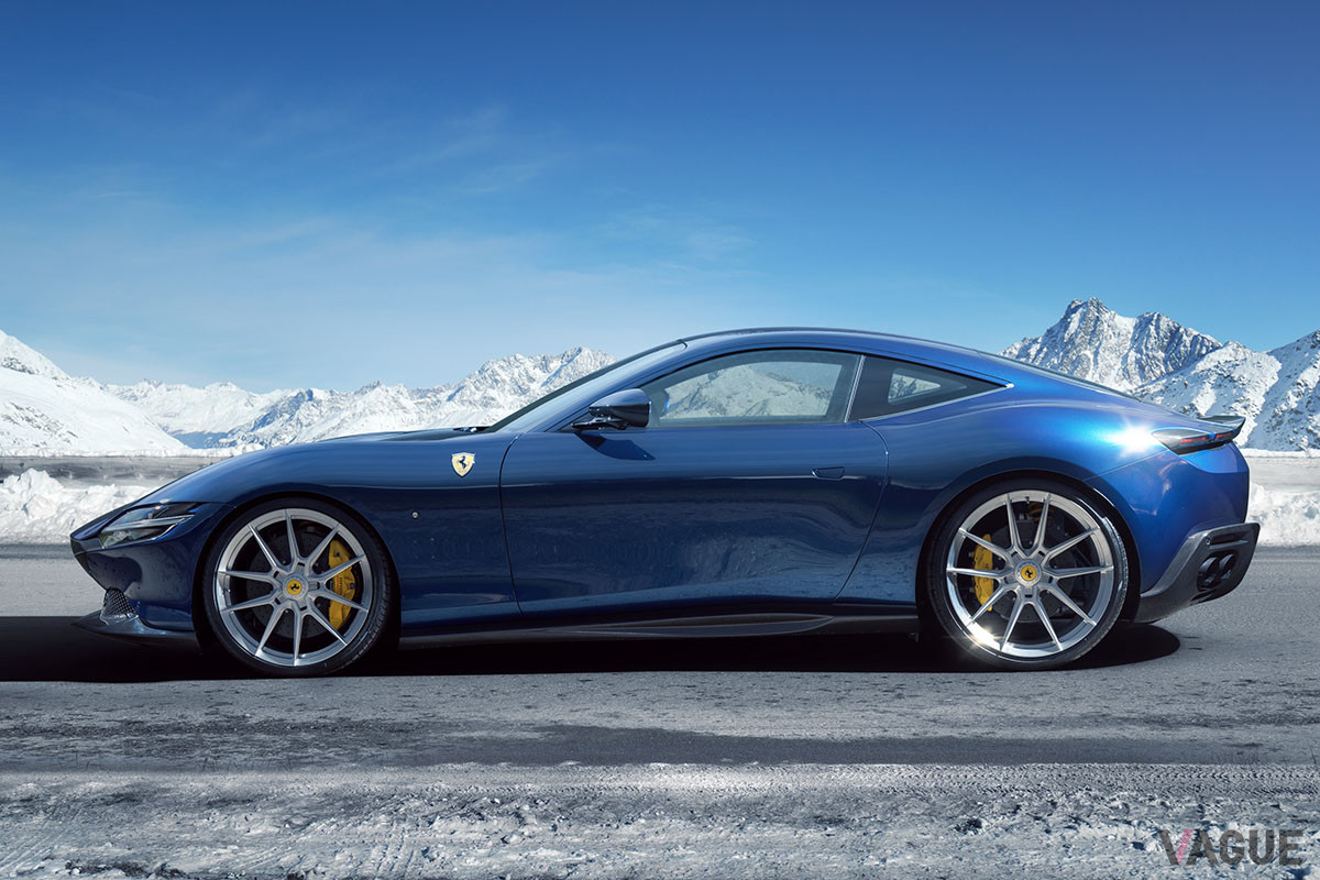 「ローマ」のエレガントなラインはそのまま活かされている