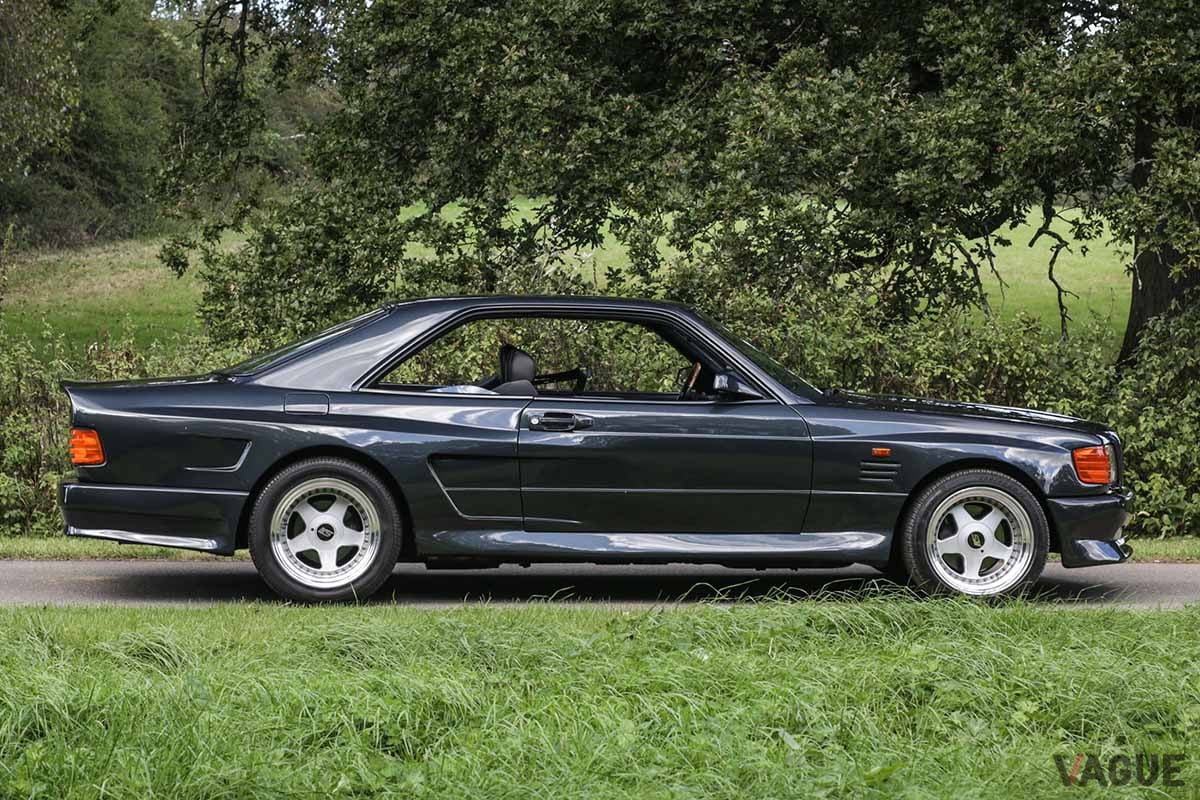 12万5000ポンド（邦貨換算約1900万円）で継続販売中の1990年式メルセデス・ベンツ「560SECケーニッヒ・スペシャルズ」（C）2021 Courtesy of RM Sotheby's