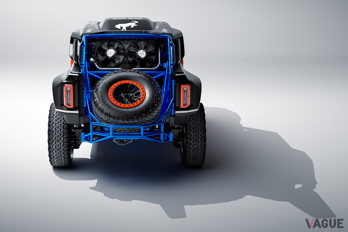 ベースとなったのは新型ブロンコだが、デザートレースに対応した装備が満載だ