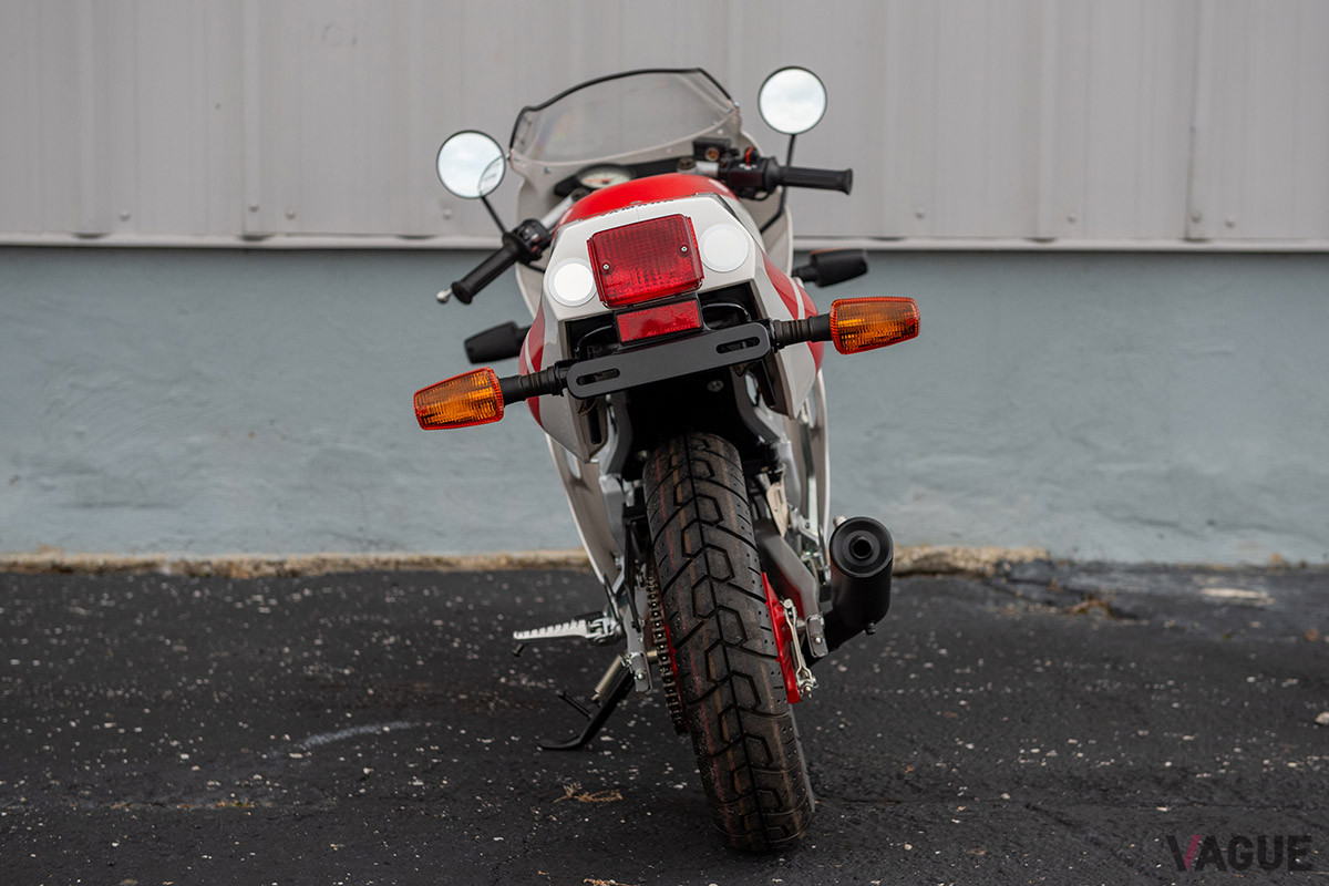 6325ドル（邦貨換算約70万円）で落札されたヤマハ「YSR50」（C）2021 Courtesy of RM Sotheby's