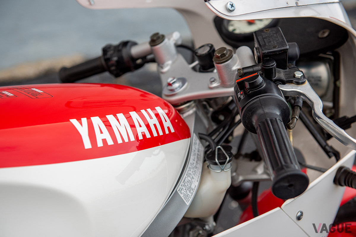 6325ドル（邦貨換算約70万円）で落札されたヤマハ「YSR50」（C）2021 Courtesy of RM Sotheby's