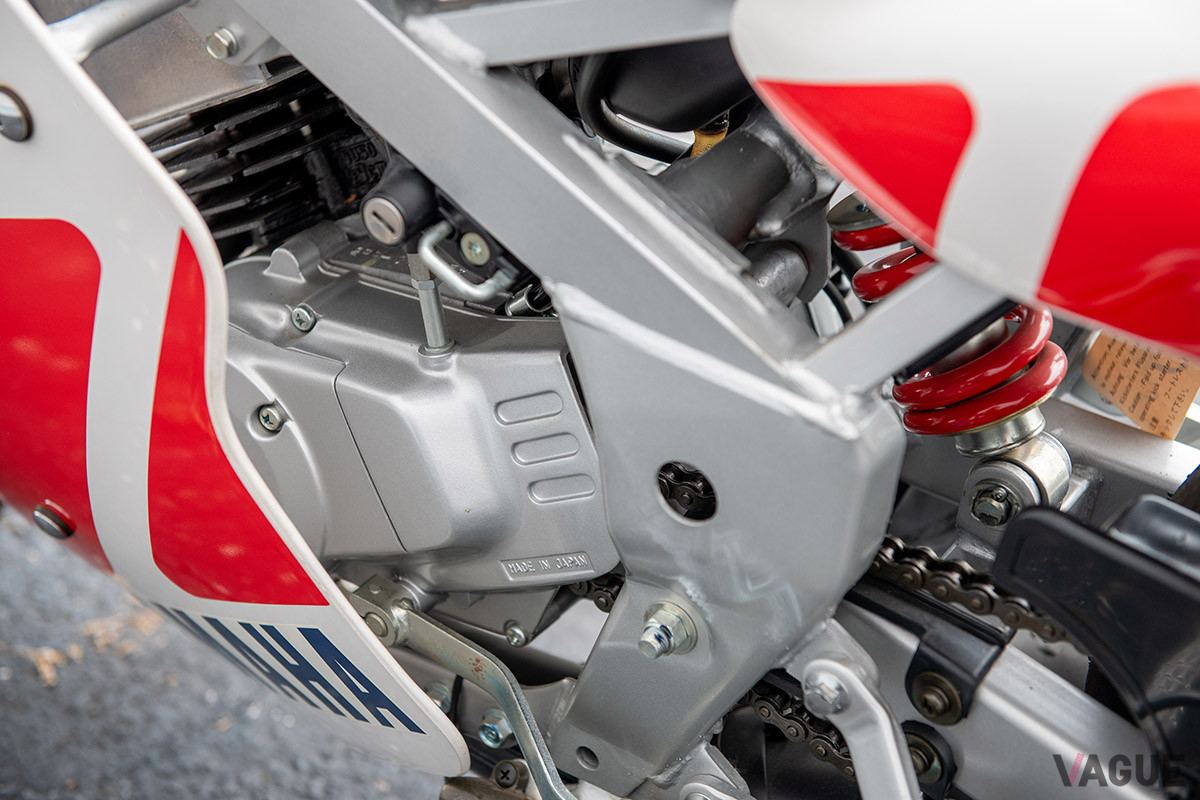 6325ドル（邦貨換算約70万円）で落札されたヤマハ「YSR50」（C）2021 Courtesy of RM Sotheby's
