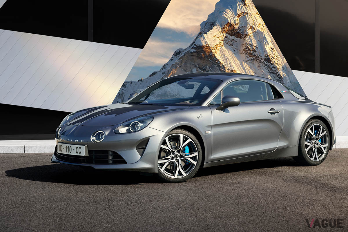「A110 GT」は、最高出力を221kW（300.5ps）にアップしている