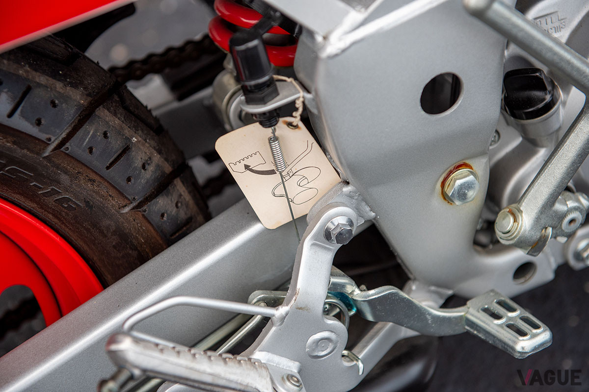 6325ドル（邦貨換算約70万円）で落札されたヤマハ「YSR50」（C）2021 Courtesy of RM Sotheby's