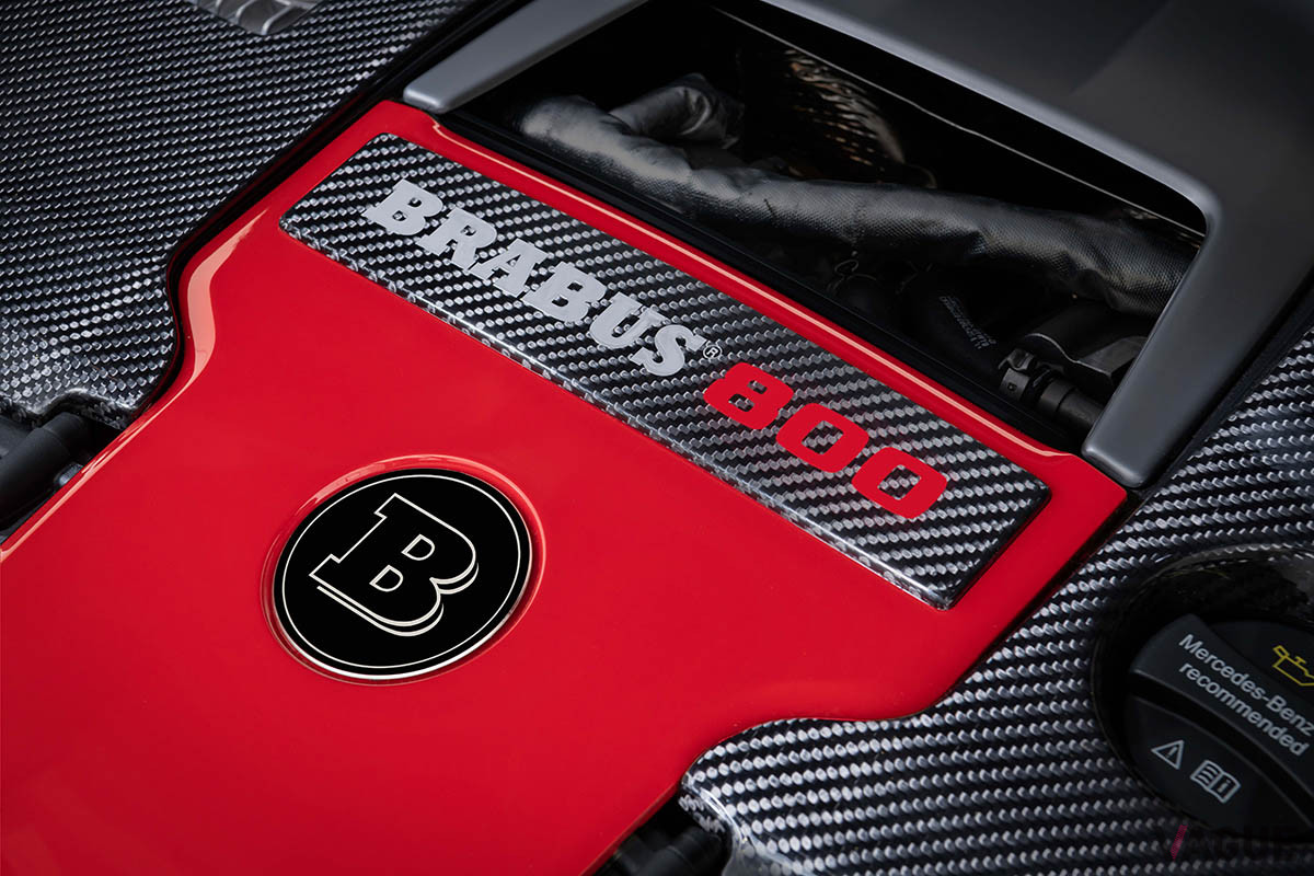 「ブラバス・パワーエクストラ・B40S-800」と呼ばれるチューニングキットで、800ps & 950Nmへと強化されたエンジン