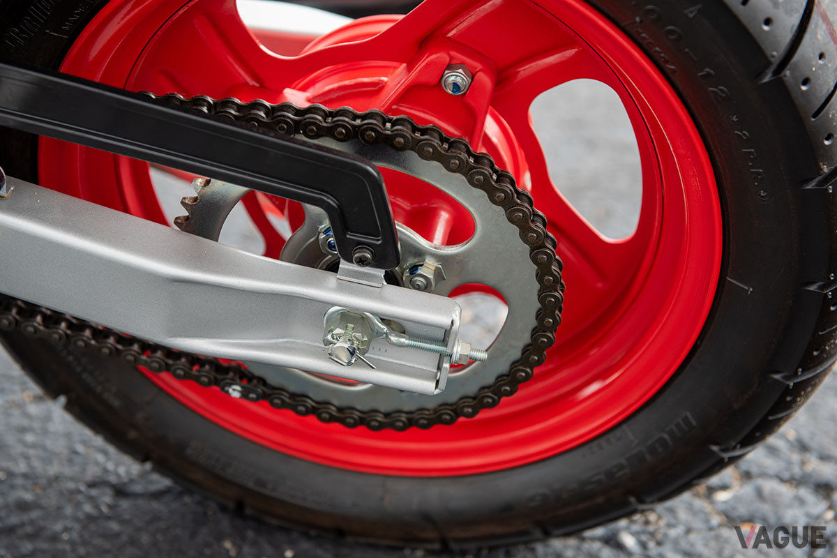 6325ドル（邦貨換算約70万円）で落札されたヤマハ「YSR50」（C）2021 Courtesy of RM Sotheby's