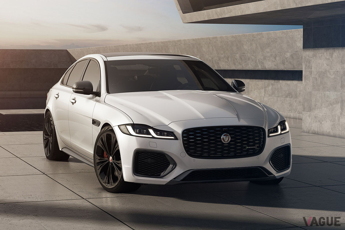ジャガー2022年型「XF」のフロント