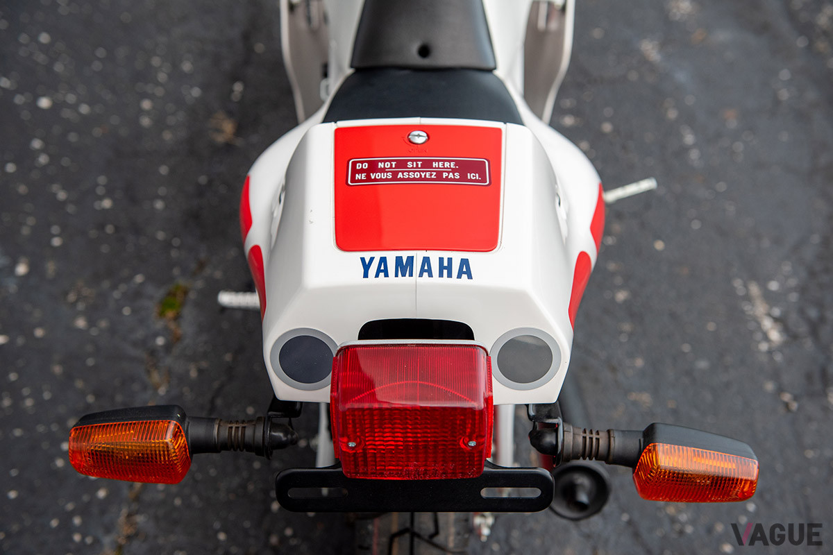 6325ドル（邦貨換算約70万円）で落札されたヤマハ「YSR50」（C）2021 Courtesy of RM Sotheby's