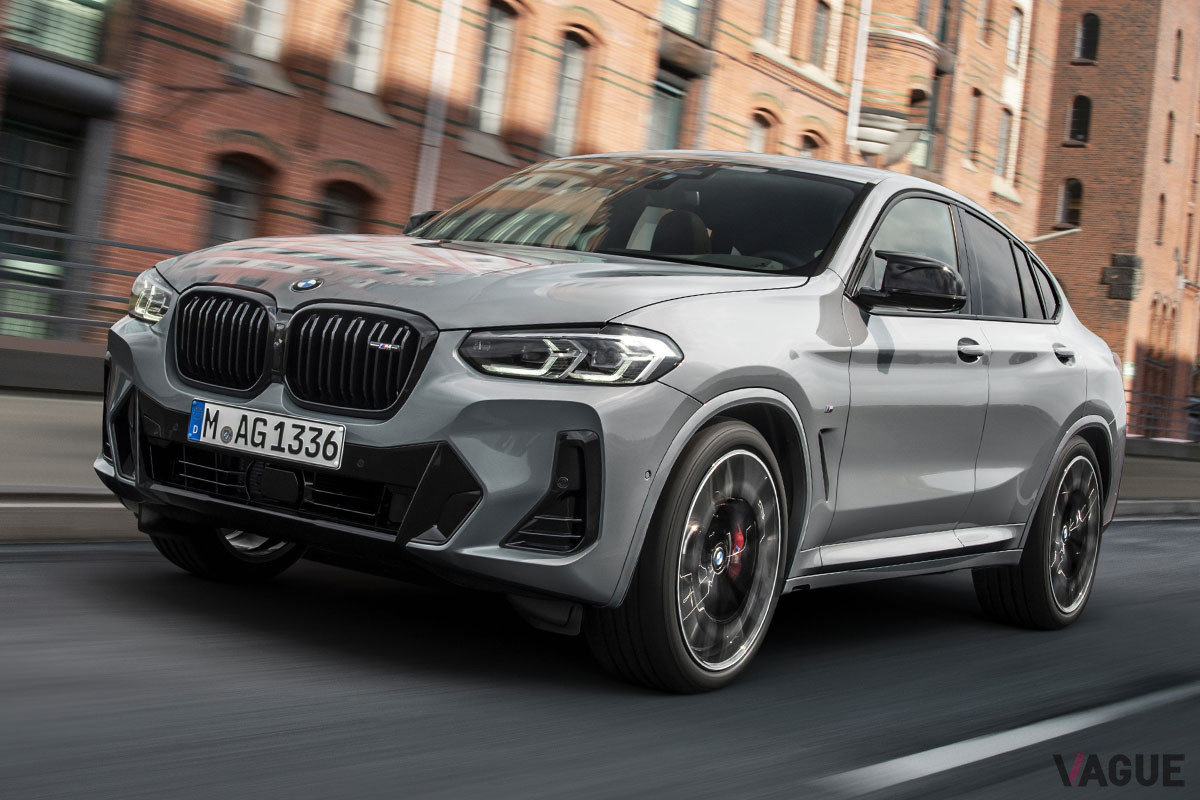 マイナーチェンジを受けた2代目「X4」は、直列4気筒のガソリンとディーゼルエンジンがラインナップ