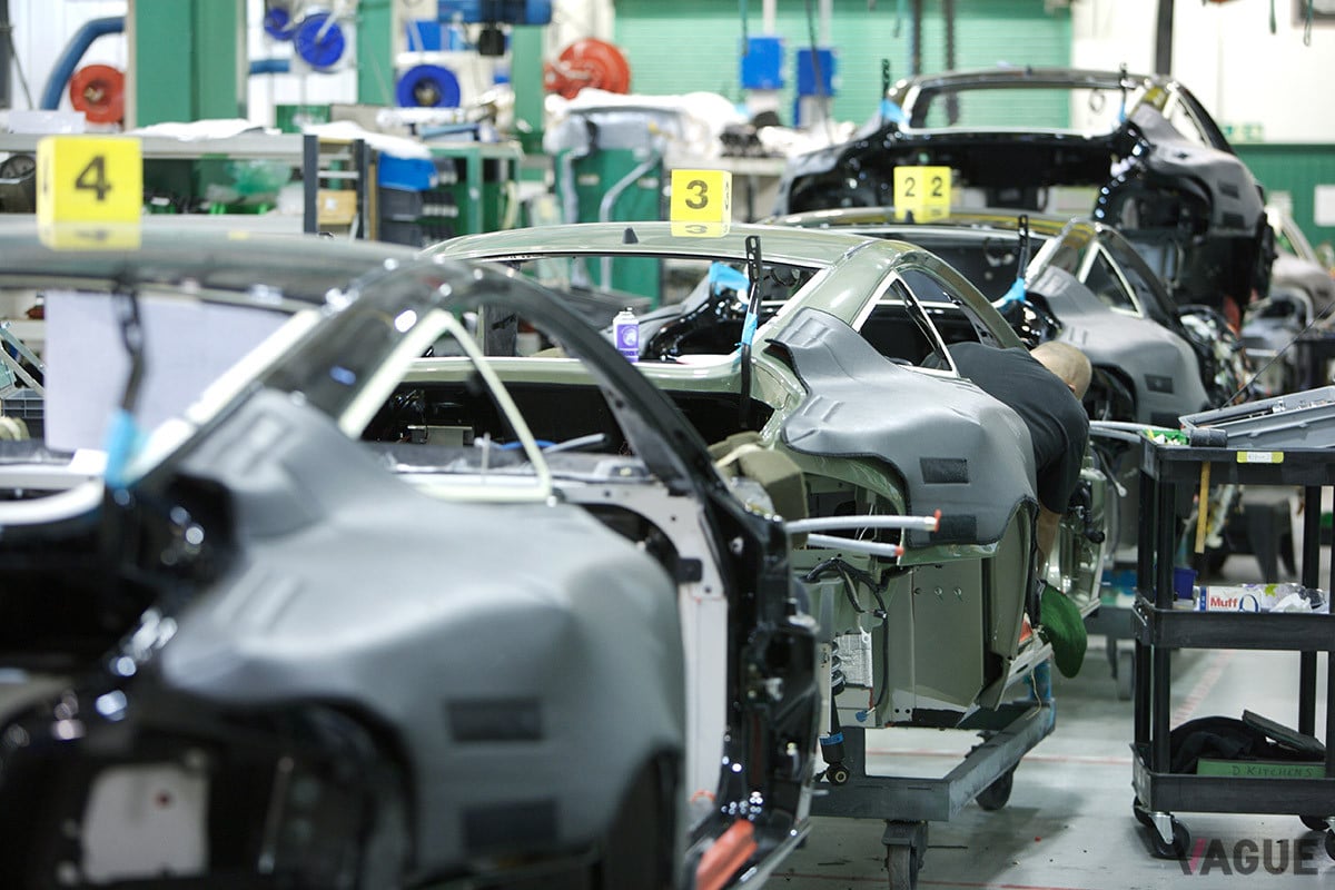 もっとも多い時期には年間500台に近い生産数を記録