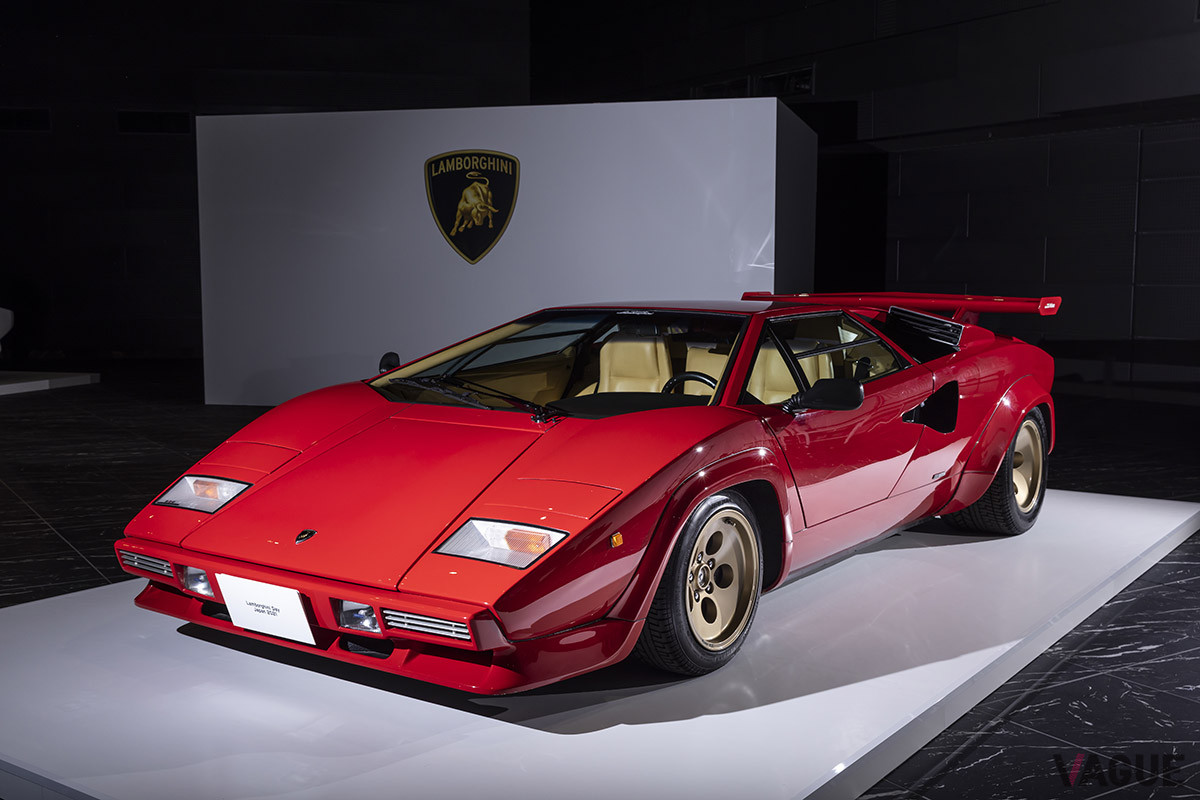 Display5：ランボルギーニ「カウンタック5000クワトロバルボーレ」1986年式。セッション4でのベスト・オブ・カウンタック