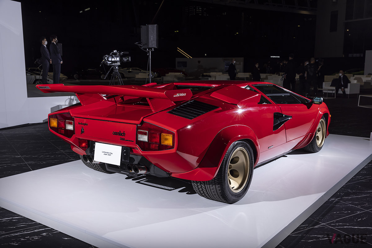Display5：ランボルギーニ「カウンタック5000クワトロバルボーレ」1986年式。セッション4でのベスト・オブ・カウンタック