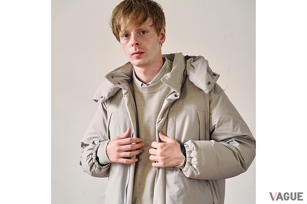 ウェアの内側には、ミズノの“リフレクションギア”を使用。薄い芯地にアルミニウム薄膜を特殊コーティングした素材で、輻射熱により衣服内の空気を温める