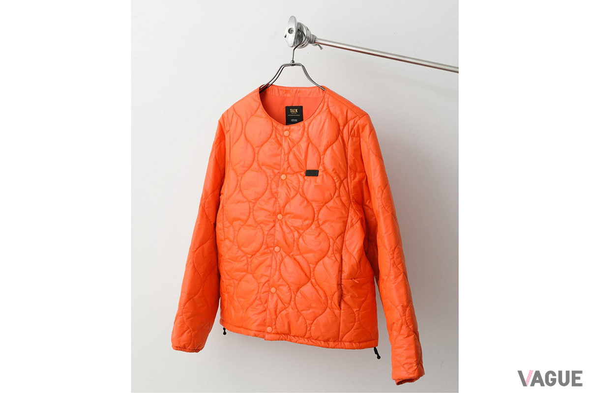 キルティングデザインが特徴の「HEAT SYSTEM ライナーブルゾン」。Tシャツやスウェットの上にさらっと羽織れて、アウターのインナーダウンとしても活躍