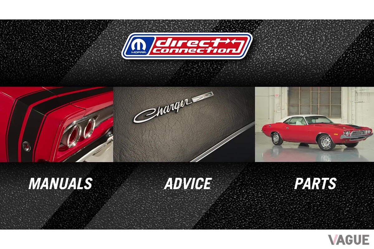 復刻したダイレクト・コネクション。プロによるアドバイスやカスタマイズを提供するサービスだ（C）Dodge（YouTube）