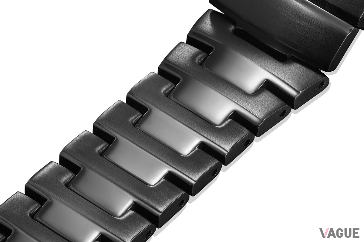 樹脂バンドをメタル素材で再現したステンレスムクバンド