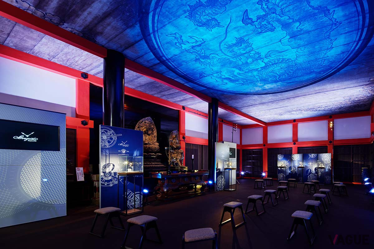 京都・清水寺にて開催された、トゥールビヨン発明220周年を記念したイベントにて当モデルをお披露目