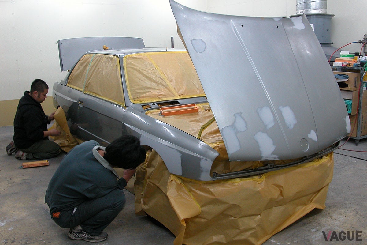 初期化の際に全塗装することで、パリッとした姿になった