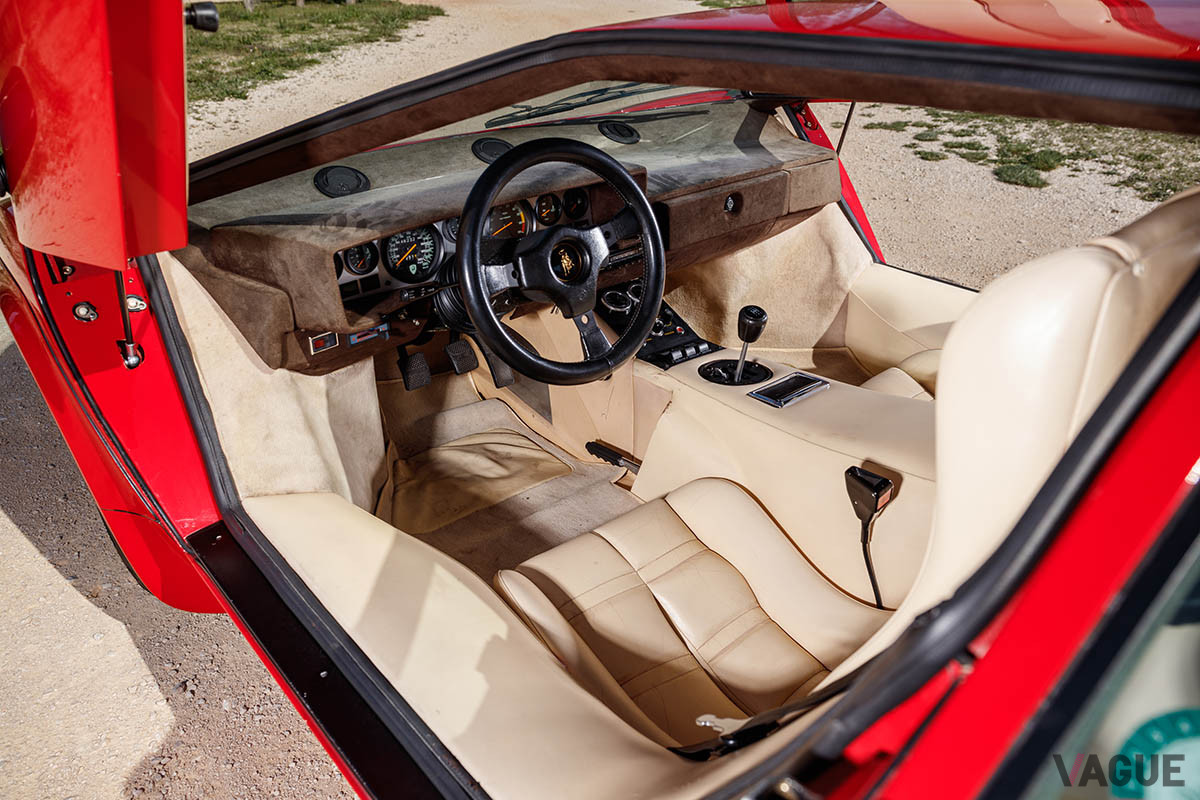 43万2500ユーロ（邦貨換算約5550万円）で落札されたランボルギーニ「カウンタックLP400S」（C）2021 Courtesy of RM Sotheby's