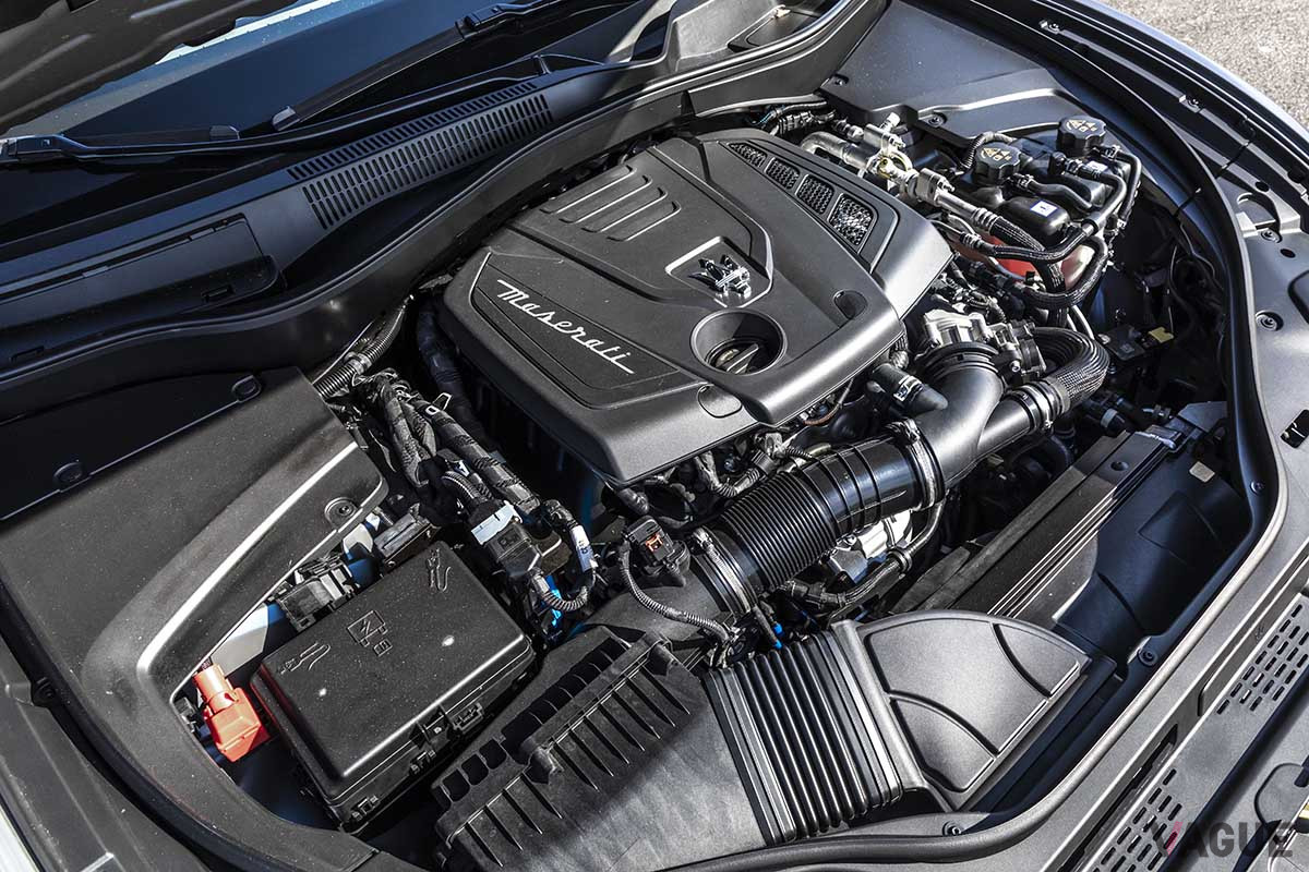 1995cc直列4気筒ターボエンジンを搭載
