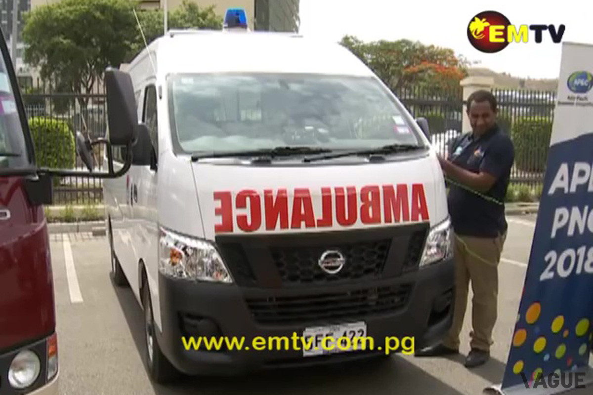 日本が支援した約4億2000万円で購入した車両のうちの1台（C）EMTV Online（YouTube）