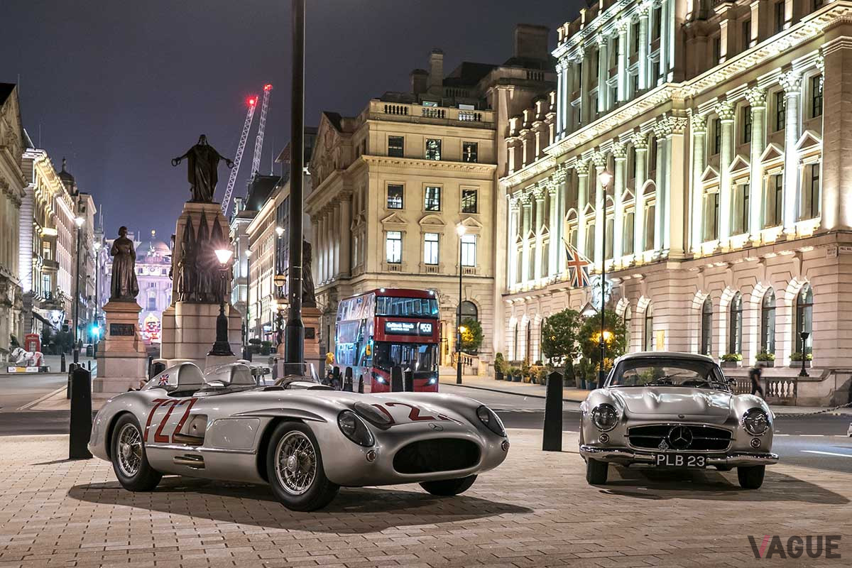 300SL「ガルウィング」もショートムービーには登場する