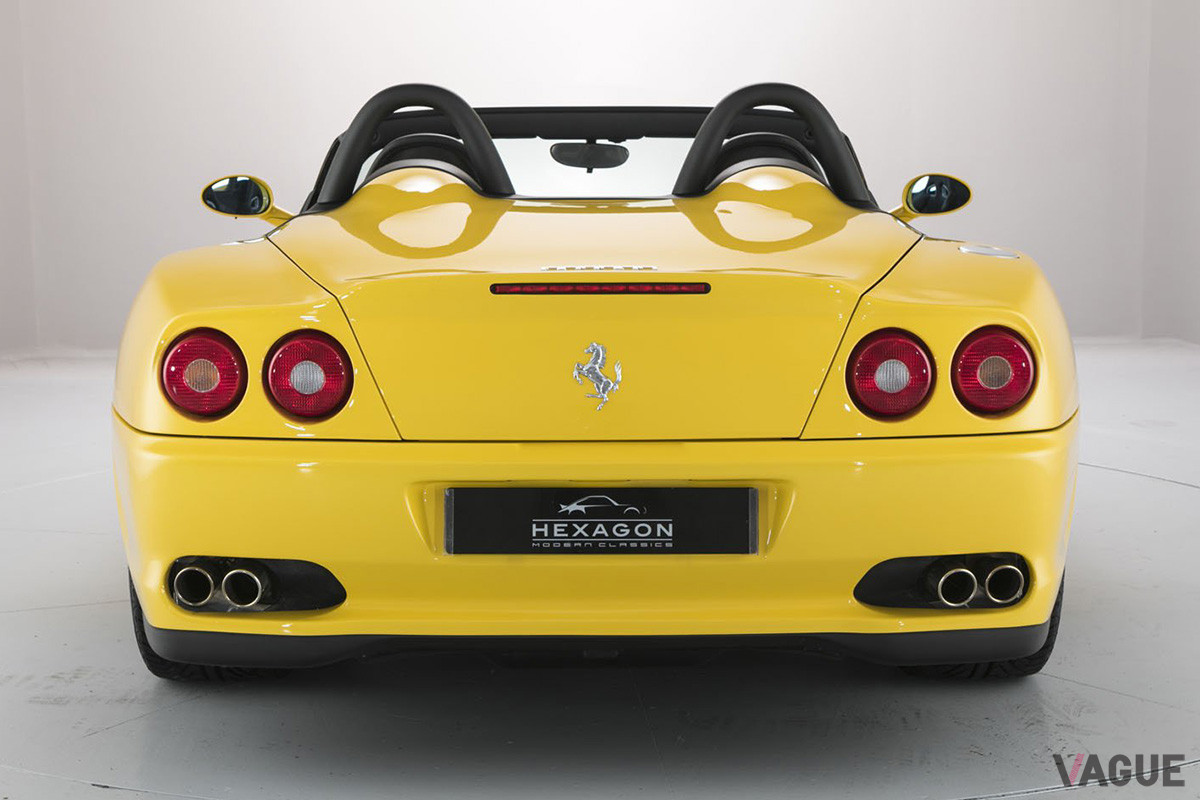 「550バルケッタ・ピニンファリーナ」は、限定448台が生産された