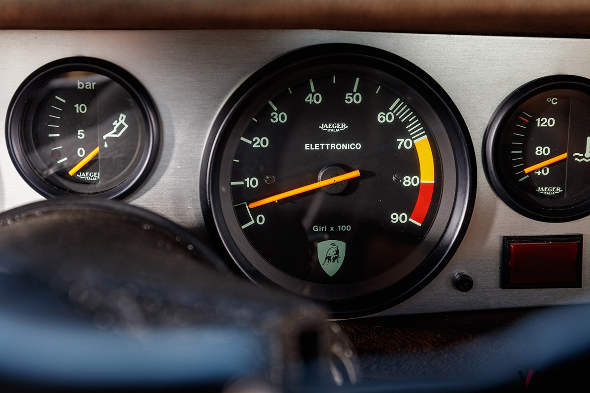 43万2500ユーロ（邦貨換算約5550万円）で落札されたランボルギーニ「カウンタックLP400S」（C）2021 Courtesy of RM Sotheby's