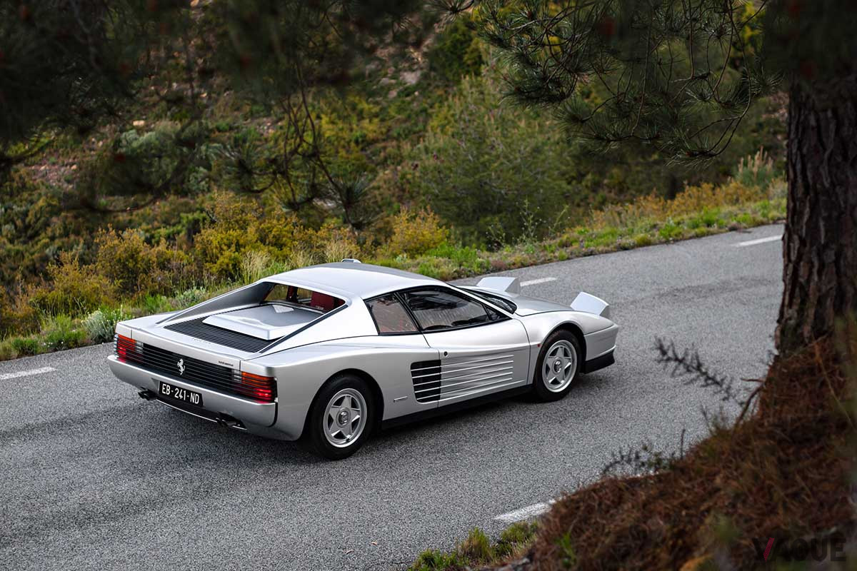 28万6250ユーロ（約3700万円）で落札された1986年型フェラーリ「テスタロッサ」（C）2021 Courtesy of RM Sotheby's