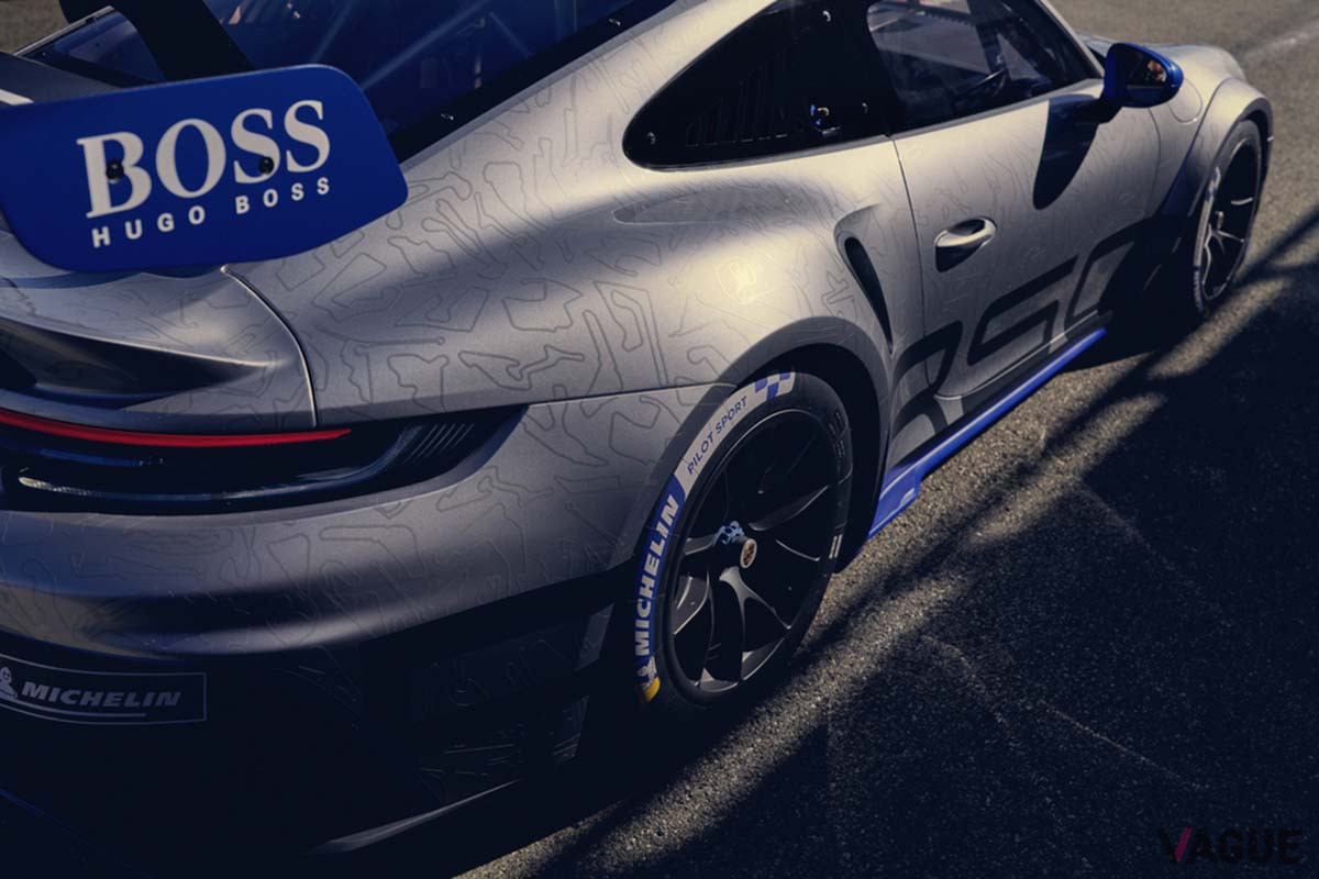 ポルシェ新型「911GT3カップ」。ターボスペックのワイドボディを採用