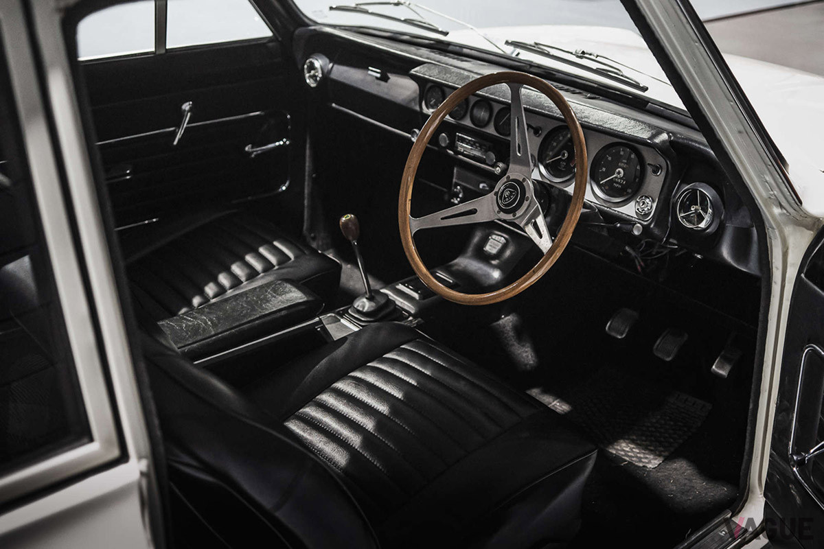 6万3000ポンド（邦貨換算約963万円）で落札されたフォード「コーティナ・ロータスMk1」（C）Silverstone Auctions Limited 2021