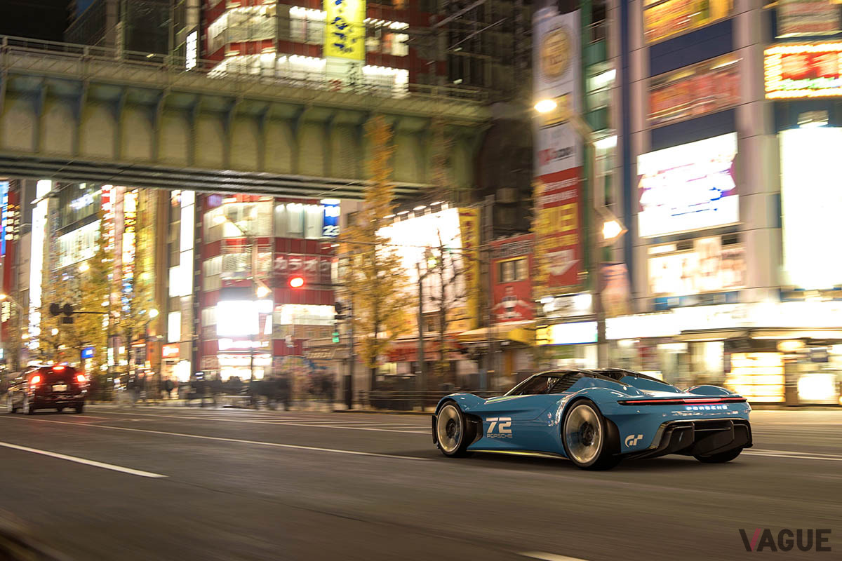 グランツーリスモ7のフォトモードで秋葉原を疾走する写真を撮れるかも