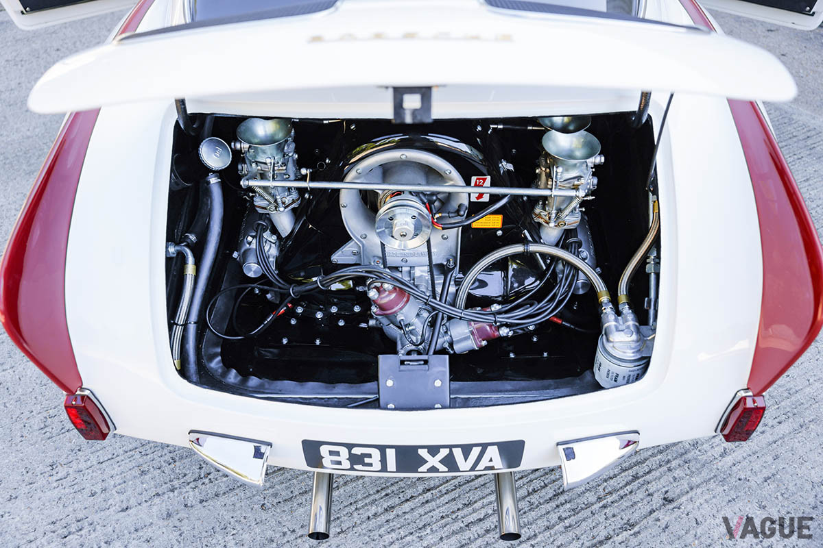 42万6875ポンド（邦貨換算約6544万円）で落札されたポルシェ「356カレラ・ザガート・クーペ“サンクション・ロスト”」（C）2021 Courtesy of RM Sotheby's