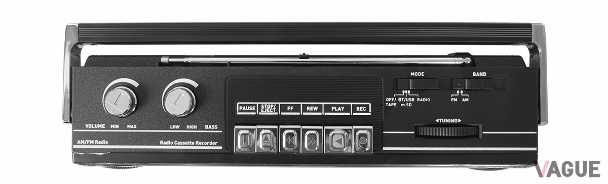 カセットテープをMP3に」ナウい80年代風ラジカセがエモい！ | VAGUE