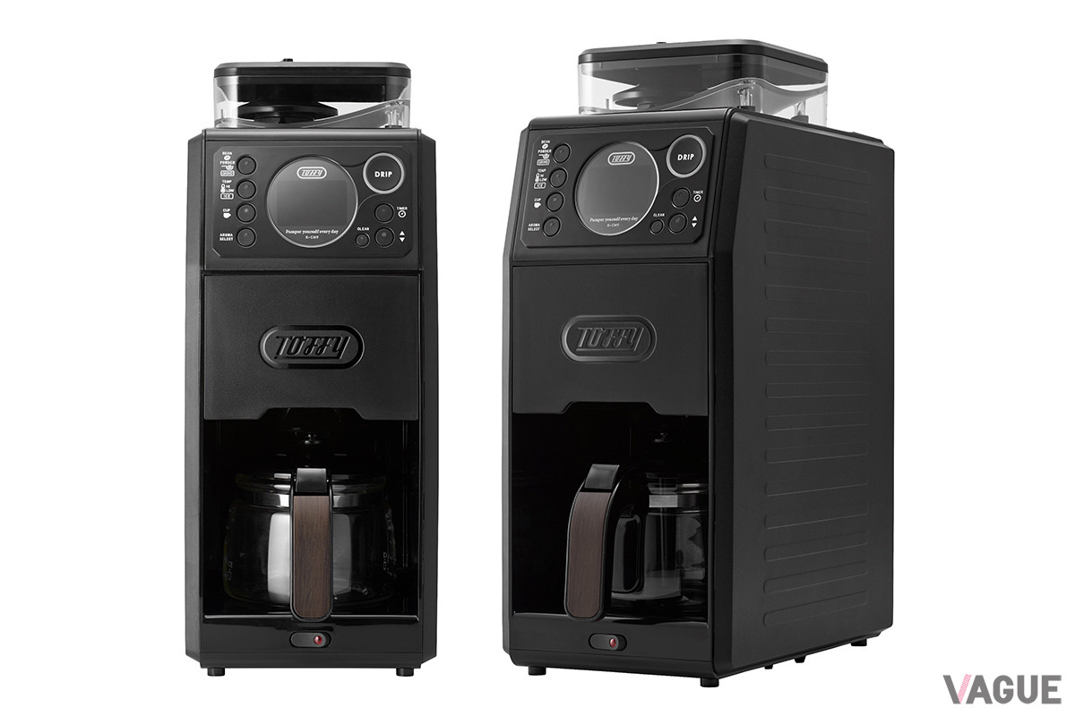 豆挽きからドリップまで思いのまま。家庭で本格的なコーヒーを楽しめる全自動コーヒーメーカーだ