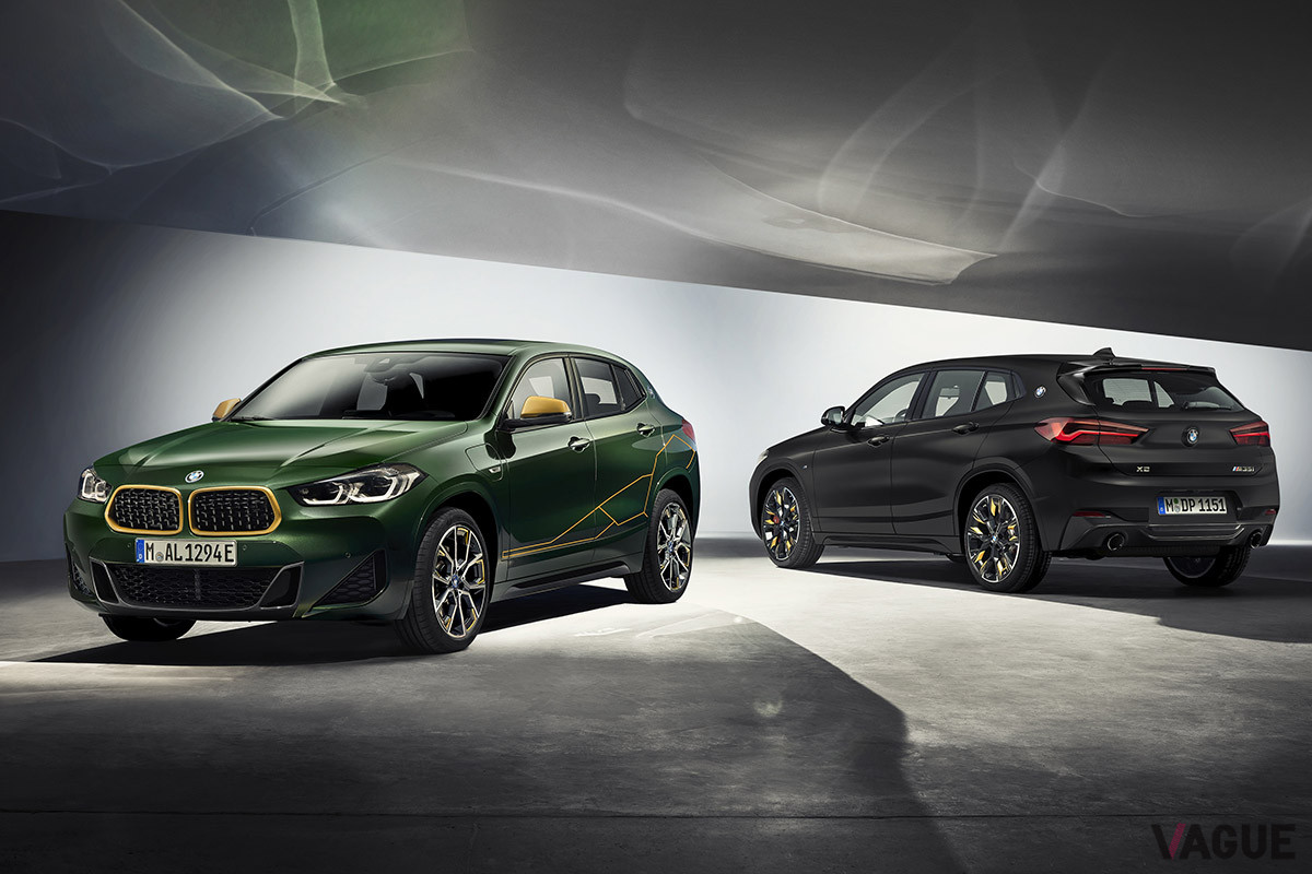 BMW「X2」の特別仕様車「BMW X2 Edition GoldPlay」