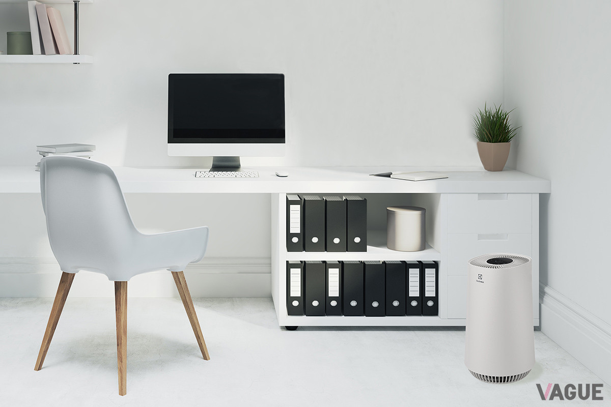 ファンのスピードを強に切り替えても、音圧レベルは一般的なオフィス内の騒音と同等の約49.9dB。リモートワークの際も作業に集中できる