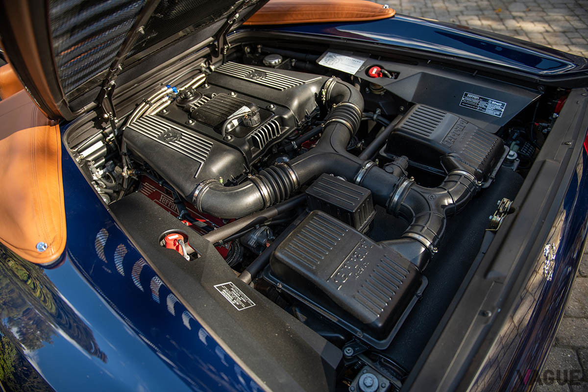 14万8500ドル（邦貨換算約1700万円）で落札されたフェラーリ「F355スパイダー」（C）2021 Courtesy of RM Sotheby's