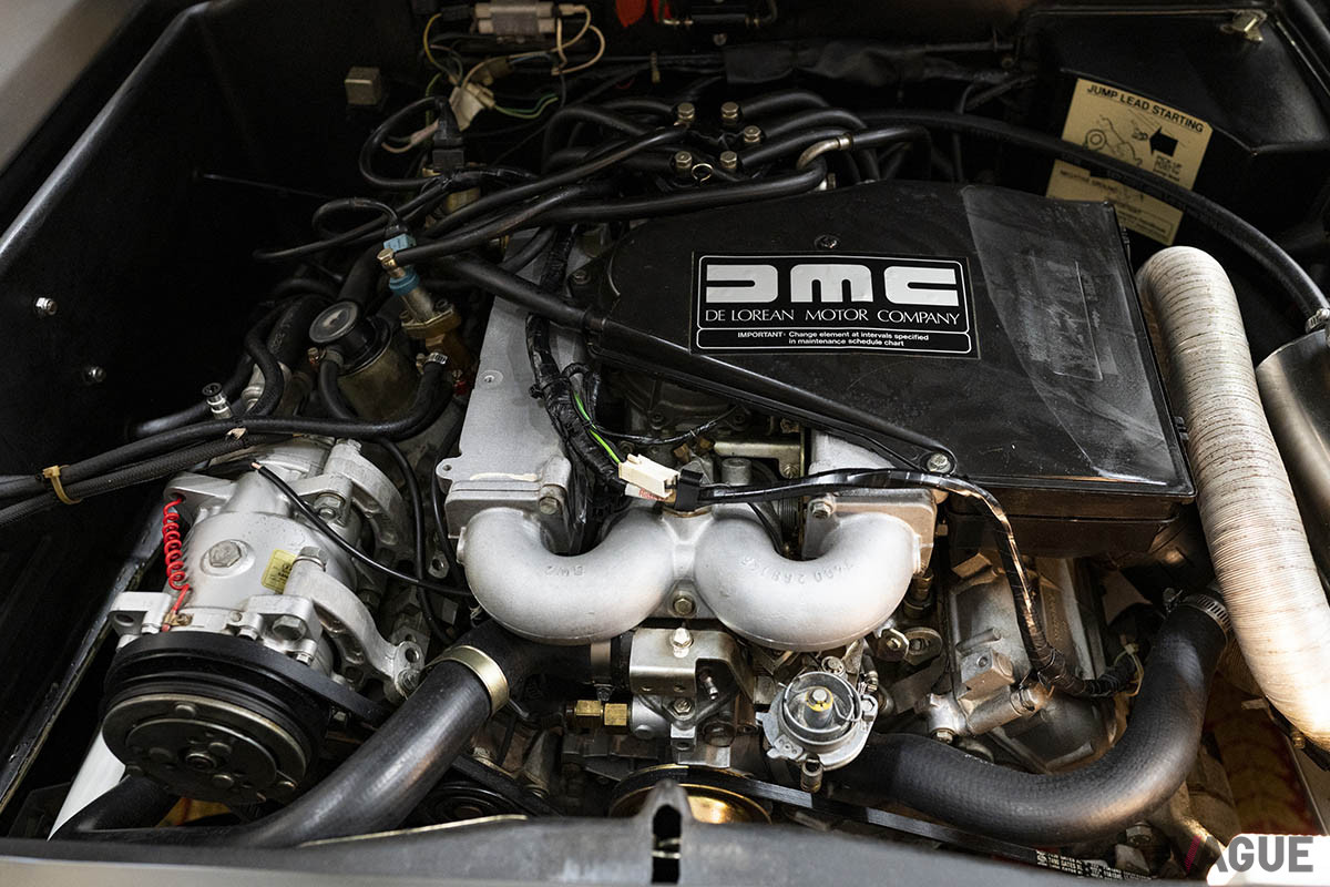 12万3200ドル（邦貨換算約1420万円）で落札されたデロリアン「DMC-12」（C）2021 Courtesy of RM Sotheby's