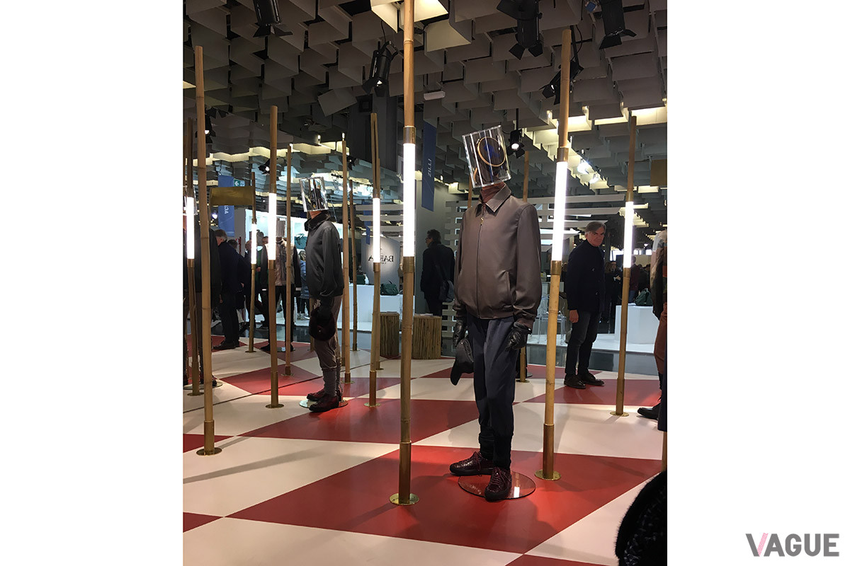 様々なブランドがそれぞれの世界観を表現。写真はZILLI