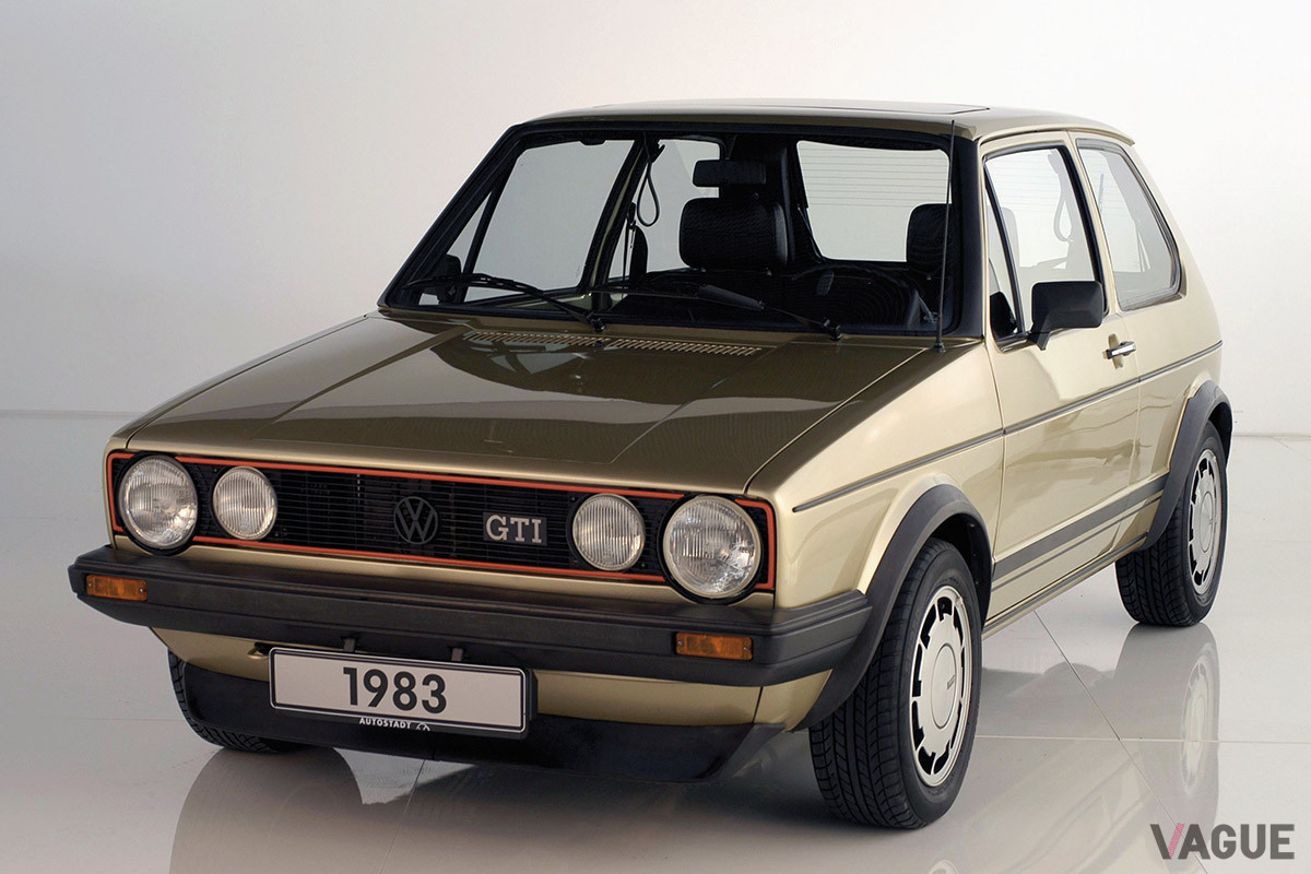 フェイスリフト後の「ゴルフGTI Mk1」