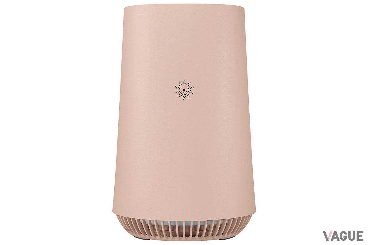 スマートモードでは、本体脇に搭載される“エアクオリティセンサー”で空質を計測。“レーザー粒子センサー”が空気の状態を検知し、自動でファンスピードを切り替える