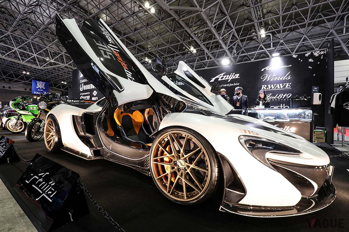Anija新作のホイールを装着したマクラーレン「P1」