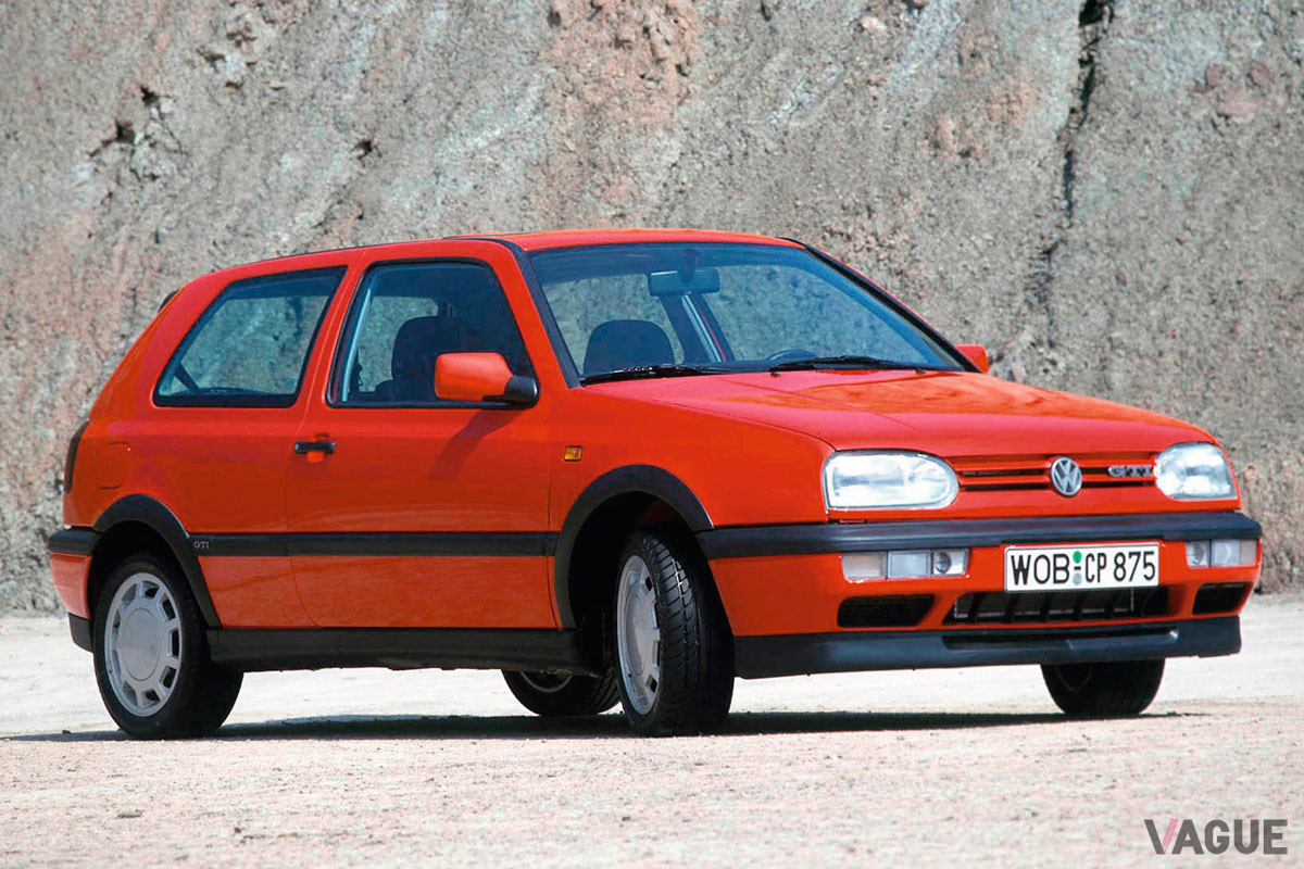 1991年に登場した3代目「ゴルフGTI」